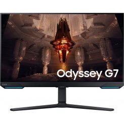 Уцінка монітор Samsung 28" Odyssey G7 S28BG700EI (LS28BG700EIXUA) Black (Биті пікселі, 1шт., 654624)