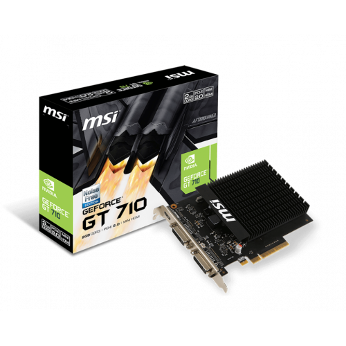 Фото Видеокарта MSI Geforce GT 710 2048MB (GT 710 2GD3H H2D)