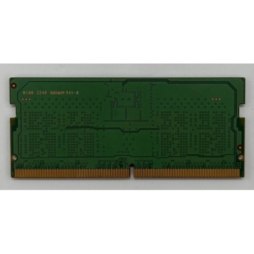 Озп Samsung SODIMM DDR5 8GB 4800Mhz (M425R1GB4BB0-CQKOL) (Відновлено продавцем, 655211) купити з перевіркою сумісності: огляд, характеристики, ціна у Києві, Львові, Вінниці, Хмельницькому, Івано-Франківську, Україні | інтернет-магазин TELEMART.UA фото