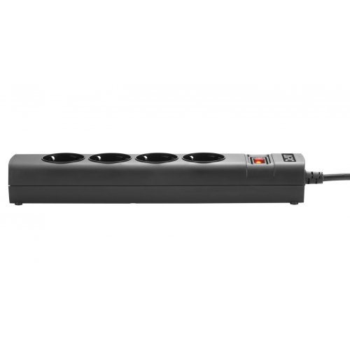 Купити Мережевий фільтр APC Power Strip 1.5 м 4 розетки (PZ42I-GR) Black - ціна в Києві, Львові, Вінниці, Хмельницькому, Франківську, Україні | інтернет-магазин TELEMART.UA фото