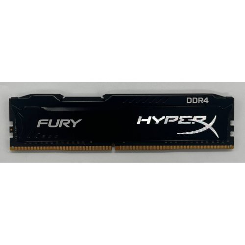 Озп HyperX DDR4 8GB 2666Mhz Fury Black (HX426C16FB2/8) (Відновлено продавцем, 655415) купити з перевіркою сумісності: огляд, характеристики, ціна у Києві, Львові, Вінниці, Хмельницькому, Івано-Франківську, Україні | інтернет-магазин TELEMART.UA фото