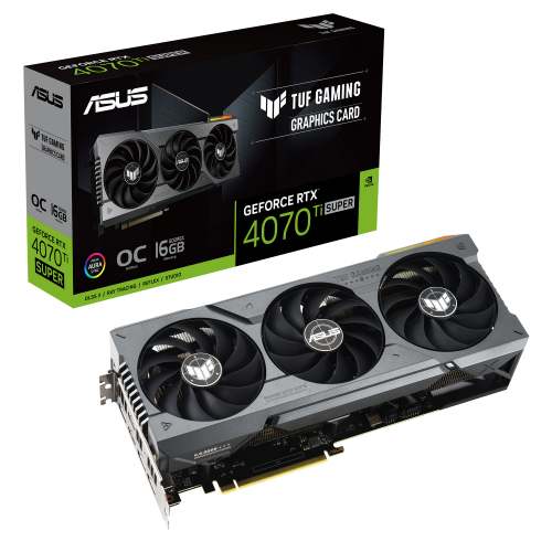 Уцінка відеокарта Asus TUF Gaming GeForce RTX 4070 Ti SUPER OC 16384MB (TUF-RTX4070TIS-O16G-GAMING) (Сліди використання, 655439) купити з перевіркою сумісності: огляд, характеристики, ціна у Києві, Львові, Вінниці, Хмельницькому, Івано-Франківську, Україні | інтернет-магазин TELEMART.UA фото