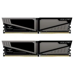 Озу Team DDR4 16GB (2x8GB) 3000Mhz T-Force Vulcan Gray (TLGD416G3000HC16CDC01) (Восстановлено продавцом, 655459)