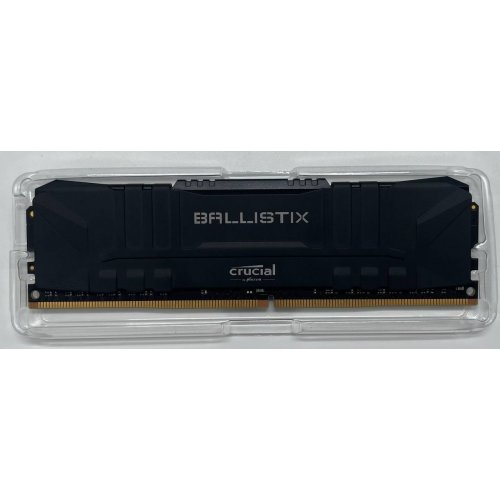 Озп Crucial DDR4 8GB 3000Mhz Ballistix Black (BL8G30C15U4B) (Відновлено продавцем, 655737) купити з перевіркою сумісності: огляд, характеристики, ціна у Києві, Львові, Вінниці, Хмельницькому, Івано-Франківську, Україні | інтернет-магазин TELEMART.UA фото