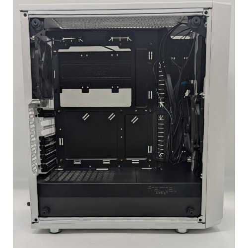 Корпус Fractal Design Meshify C TG (FD-CA-MESH-C-WT-TGC) White (Відновлено продавцем, 656042) купити з перевіркою сумісності: огляд, характеристики, ціна у Києві, Львові, Вінниці, Хмельницькому, Івано-Франківську, Україні | інтернет-магазин TELEMART.UA фото