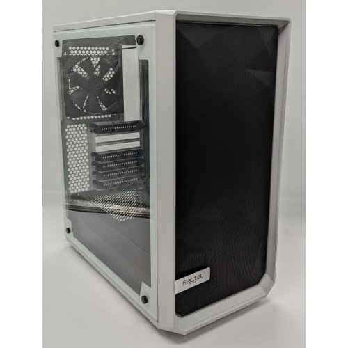 Корпус Fractal Design Meshify C TG (FD-CA-MESH-C-WT-TGC) White (Відновлено продавцем, 656042) купити з перевіркою сумісності: огляд, характеристики, ціна у Києві, Львові, Вінниці, Хмельницькому, Івано-Франківську, Україні | інтернет-магазин TELEMART.UA фото