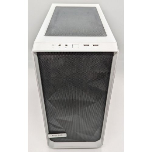 Корпус Fractal Design Meshify C TG (FD-CA-MESH-C-WT-TGC) White (Відновлено продавцем, 656042) купити з перевіркою сумісності: огляд, характеристики, ціна у Києві, Львові, Вінниці, Хмельницькому, Івано-Франківську, Україні | інтернет-магазин TELEMART.UA фото