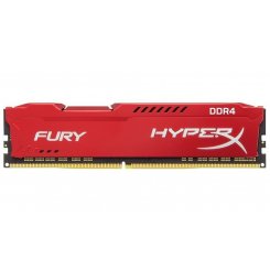 Озу Kingston DDR4 8GB 2666Mhz HyperX FURY Red (HX426C16FR2/8) (Восстановлено продавцом, 656266)