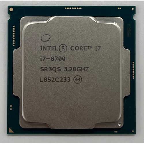 Купить Процессор Intel Core i7-8700 3.2GHz 12MB s1151 Tray (CM8068403358316) (Восстановлено продавцом, 656319) с проверкой совместимости: обзор, характеристики, цена в Киеве, Днепре, Одессе, Харькове, Украине | интернет-магазин TELEMART.UA фото