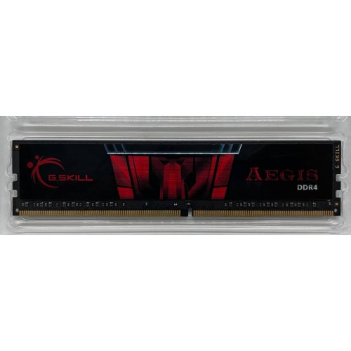 Озп G.Skill DDR4 8GB 3000Mhz Aegis (F4-3000C16S-8GISB) (Відновлено продавцем, 656370) купити з перевіркою сумісності: огляд, характеристики, ціна у Києві, Львові, Вінниці, Хмельницькому, Івано-Франківську, Україні | інтернет-магазин TELEMART.UA фото