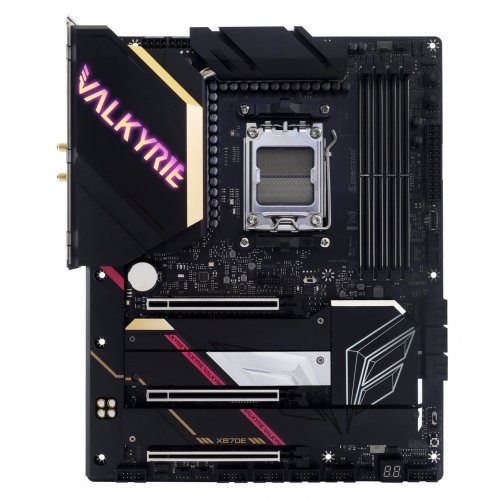 Материнская плата Biostar X870E VALKYRIE (sAM5, AMD X870E) купить в Украине: Киев, Днепр, Харьков, Одесса  | Проверка совместимости, низкая цена, отзывы, характеристики от TELEMART фото