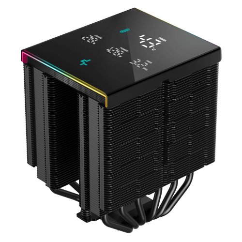 Кулер Deepcool AK620 DIGITAL PRO (R-AK620-BKAPMN-G) Black купити з перевіркою сумісності: огляд, характеристики, ціна у Києві, Львові, Вінниці, Хмельницькому, Івано-Франківську, Україні | інтернет-магазин TELEMART.UA фото