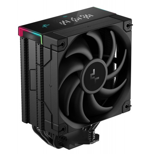 Кулер Deepcool AK400 DIGITAL PRO (R-AK400-BKAPMN-G) Black купити з перевіркою сумісності: огляд, характеристики, ціна у Києві, Львові, Вінниці, Хмельницькому, Івано-Франківську, Україні | інтернет-магазин TELEMART.UA фото