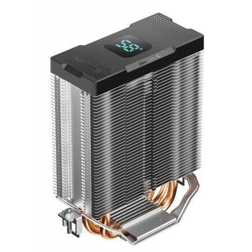 Купить Кулер Deepcool AG300 DIGITAL (R-AG300-BKNDMN-G-1) Black/Silver с проверкой совместимости: обзор, характеристики, цена в Киеве, Днепре, Одессе, Харькове, Украине | интернет-магазин TELEMART.UA фото