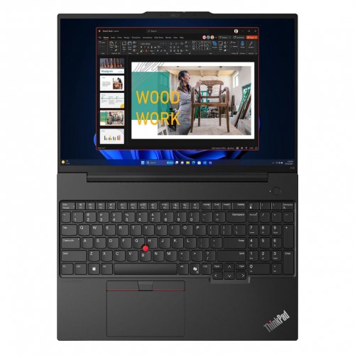 Купити Ноутбук Lenovo ThinkPad E16 Gen 2 (21MA000NRA) Black - ціна в Києві, Львові, Вінниці, Хмельницькому, Франківську, Україні | інтернет-магазин TELEMART.UA фото