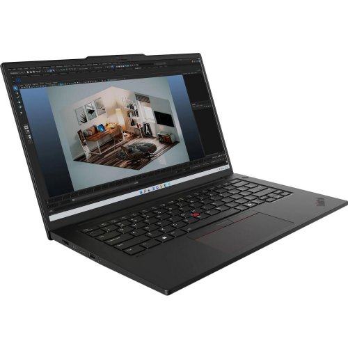 Купити Ноутбук Lenovo ThinkPad P14s Gen 5 (21G2000WRA) Black - ціна в Києві, Львові, Вінниці, Хмельницькому, Франківську, Україні | інтернет-магазин TELEMART.UA фото