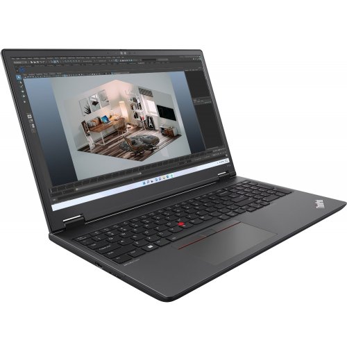 Купить Ноутбук Lenovo ThinkPad P16v Gen 2 (21KYS09900) Black - цена в Харькове, Киеве, Днепре, Одессе
в интернет-магазине Telemart фото