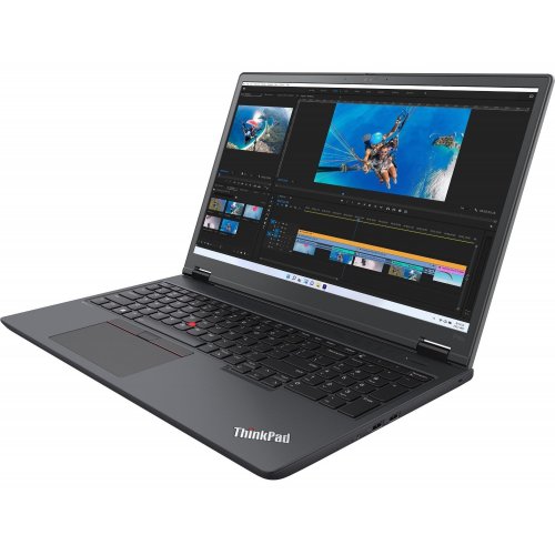 Купить Ноутбук Lenovo ThinkPad P16v Gen 2 (21KYS09900) Black - цена в Харькове, Киеве, Днепре, Одессе
в интернет-магазине Telemart фото