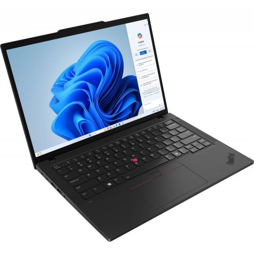 Купить Ноутбук Lenovo ThinkPad T14 Gen 5 (21MMS11300) Black - цена в Харькове, Киеве, Днепре, Одессе
в интернет-магазине Telemart фото