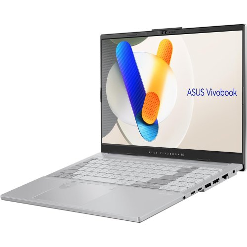 Купити Ноутбук Asus Vivobook Pro 15 OLED N6506MU-MA027 (90NB12Z2-M00100) Cool Silver - ціна в Києві, Львові, Вінниці, Хмельницькому, Франківську, Україні | інтернет-магазин TELEMART.UA фото