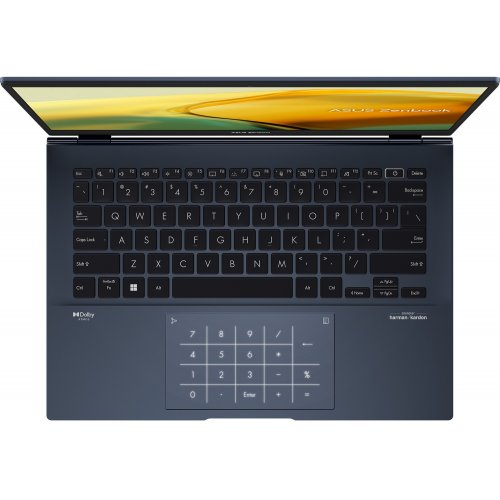 Купити Ноутбук Asus Zenbook 14 UX3402VA-KP696 (90NB10G1-M012K0) Ponder Blue - ціна в Києві, Львові, Вінниці, Хмельницькому, Франківську, Україні | інтернет-магазин TELEMART.UA фото