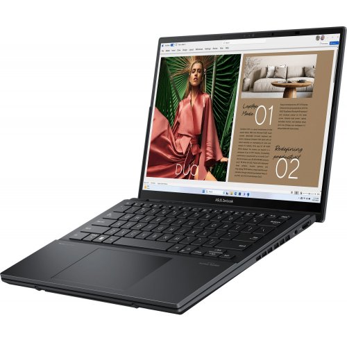 Купити Ноутбук Asus Zenbook DUO UX8406 UX8406MA-PZ043X (90NB12U1-M001K0) Inkwell Gray - ціна в Києві, Львові, Вінниці, Хмельницькому, Франківську, Україні | інтернет-магазин TELEMART.UA фото