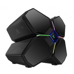 Корпус Deepcool QUADSTELLAR INFINITY без БП (R-QUADSTELLAR-G-1) Black (Восстановлено продавцом, 657516)