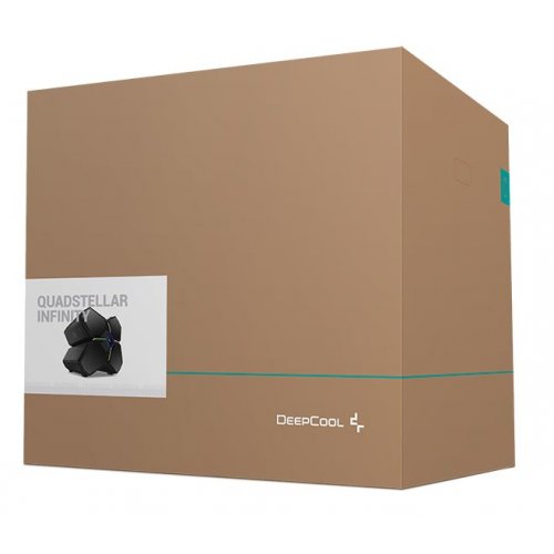 Купить Корпус Deepcool QUADSTELLAR INFINITY без БП (R-QUADSTELLAR-G-1) Black (Восстановлено продавцом, 657516) с проверкой совместимости: обзор, характеристики, цена в Киеве, Днепре, Одессе, Харькове, Украине | интернет-магазин TELEMART.UA фото