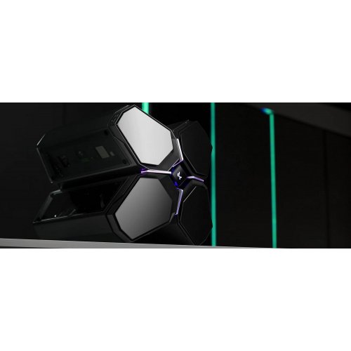 Корпус Deepcool QUADSTELLAR INFINITY без БЖ (R-QUADSTELLAR-G-1) Black (Відновлено продавцем, 657516) купити з перевіркою сумісності: огляд, характеристики, ціна у Києві, Львові, Вінниці, Хмельницькому, Івано-Франківську, Україні | інтернет-магазин TELEMART.UA фото