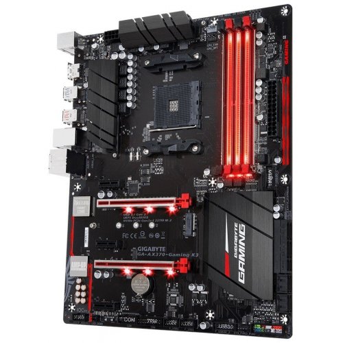 Продати Материнська плата Gigabyte GA-AX370-GAMING K3 (sAM4, AMD X370) за Trade-In у інтернет-магазині Телемарт - Київ, Дніпро, Україна фото