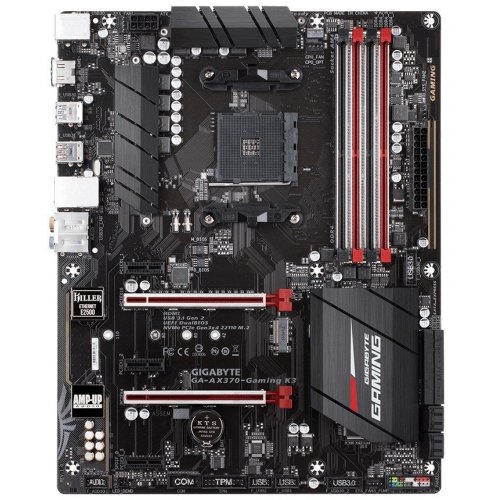 Продати Материнська плата Gigabyte GA-AX370-GAMING K3 (sAM4, AMD X370) за Trade-In у інтернет-магазині Телемарт - Київ, Дніпро, Україна фото