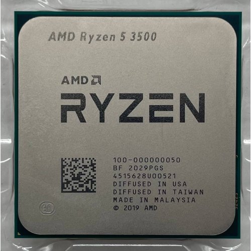 Процесор AMD Ryzen 5 3500 3.6(4.1)GHz sAM4 Tray (100-000000050) (Відновлено продавцем, 657857) купити з перевіркою сумісності: огляд, характеристики, ціна у Києві, Львові, Вінниці, Хмельницькому, Івано-Франківську, Україні | інтернет-магазин TELEMART.UA фото