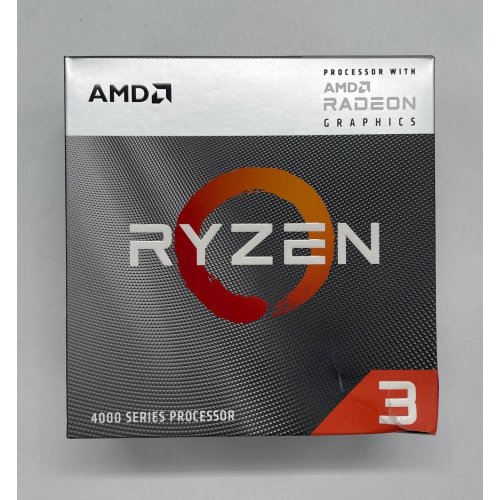 Купить Процессор AMD Ryzen 3 4300G 3.8(4.0)GHz 4MB sAM4 Box (100-100000144BOX) (Восстановлено продавцом, 657862) с проверкой совместимости: обзор, характеристики, цена в Киеве, Днепре, Одессе, Харькове, Украине | интернет-магазин TELEMART.UA фото