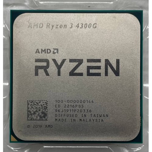 Процесор AMD Ryzen 3 4300G 3.8(4.0)GHz 4MB sAM4 Box (100-100000144BOX) (Відновлено продавцем, 657862) купити з перевіркою сумісності: огляд, характеристики, ціна у Києві, Львові, Вінниці, Хмельницькому, Івано-Франківську, Україні | інтернет-магазин TELEMART.UA фото