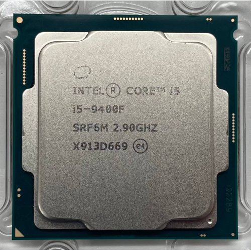 Купить Процессор Intel Core i5-9400F 2.9(4.1)GHz 9MB s1151 Tray (CM8068403358819) (Восстановлено продавцом, 657869) с проверкой совместимости: обзор, характеристики, цена в Киеве, Днепре, Одессе, Харькове, Украине | интернет-магазин TELEMART.UA фото