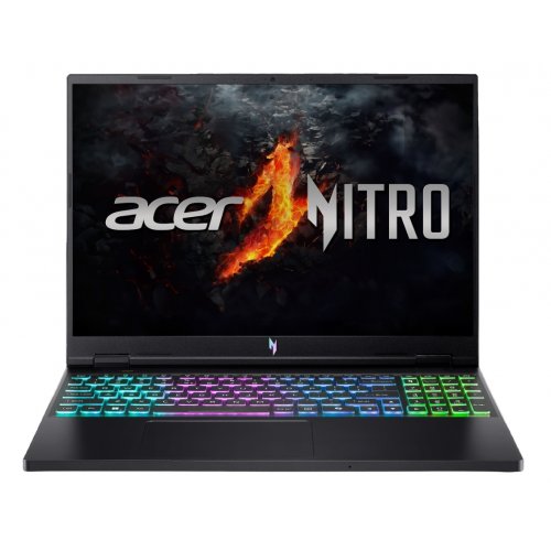 Купити Ноутбук Acer Nitro 16 AN16-73 (NH.QSPEU.001) Obsidian Black - ціна в Києві, Львові, Вінниці, Хмельницькому, Франківську, Україні | інтернет-магазин TELEMART.UA фото