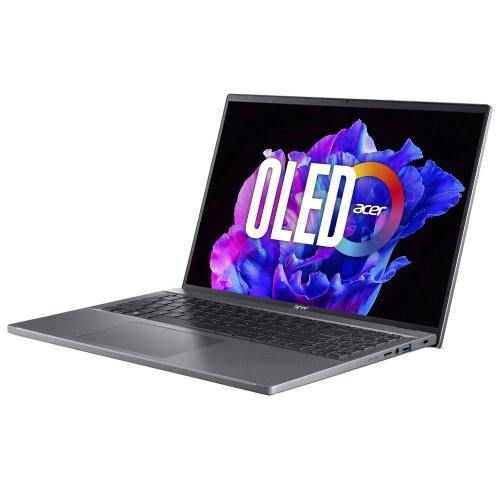 Купити Ноутбук Acer Swift Go 16 SFG16-71 (NX.KFSEU.001) Steel Gray - ціна в Києві, Львові, Вінниці, Хмельницькому, Франківську, Україні | інтернет-магазин TELEMART.UA фото