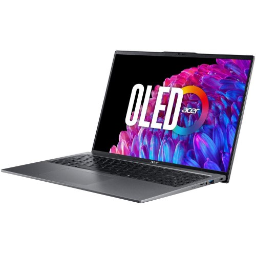 Купити Ноутбук Acer Swift Go 16 SFG16-72 (NX.KZ2EU.001) Steel Gray - ціна в Києві, Львові, Вінниці, Хмельницькому, Франківську, Україні | інтернет-магазин TELEMART.UA фото