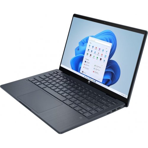 Купить Ноутбук HP Pavilion x360 14-ek0015ua (826T0EA) Space Blue - цена в Харькове, Киеве, Днепре, Одессе
в интернет-магазине Telemart фото