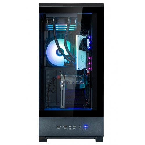 Корпус Zalman P50 DS Tempered Glass без БЖ Black купити з перевіркою сумісності: огляд, характеристики, ціна у Києві, Львові, Вінниці, Хмельницькому, Івано-Франківську, Україні | інтернет-магазин TELEMART.UA фото