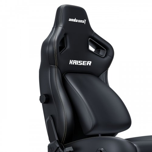 Игровое кресло Anda Seat Kaiser 4 XL (AD12YDDC-XLL-20-B-PV/C) Black купить в Украине: Киев, Днепр, Харьков, Одесса  | Низкая цена, отзывы, характеристики от TELEMART фото