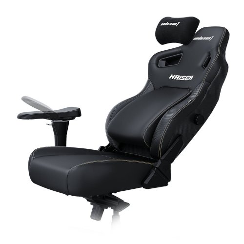 Купити Ігрове крісло Anda Seat Kaiser 4 XL (AD12YDDC-XLL-20-B-PV/C) Black - ціна в Києві, Львові, Вінниці, Хмельницькому, Франківську, Україні | інтернет-магазин TELEMART.UA фото