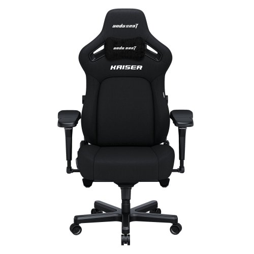 Купити Ігрове крісло Anda Seat Kaiser 4 XL Fabric (AD12YDDC-XLL-20-B-CF) Black - ціна в Києві, Львові, Вінниці, Хмельницькому, Франківську, Україні | інтернет-магазин TELEMART.UA фото