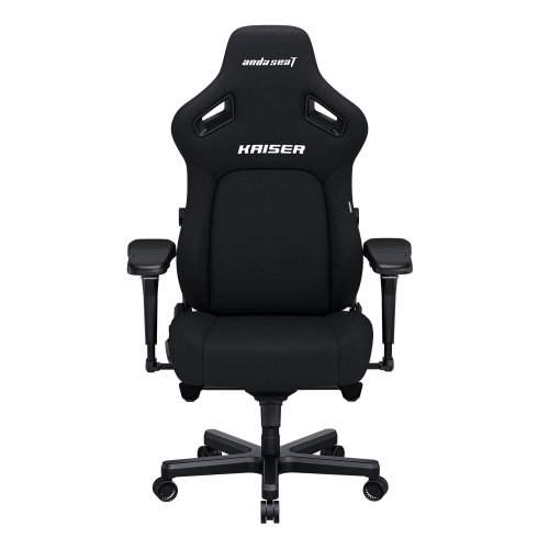 Купити Ігрове крісло Anda Seat Kaiser 4 XL Fabric (AD12YDDC-XLL-20-B-CF) Black - ціна в Києві, Львові, Вінниці, Хмельницькому, Франківську, Україні | інтернет-магазин TELEMART.UA фото