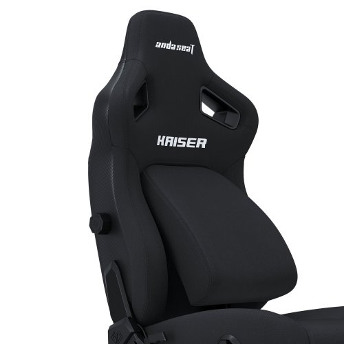 Купить Игровое кресло Anda Seat Kaiser 4 XL Fabric (AD12YDDC-XLL-20-B-CF) Black - цена в Харькове, Киеве, Днепре, Одессе
в интернет-магазине Telemart фото