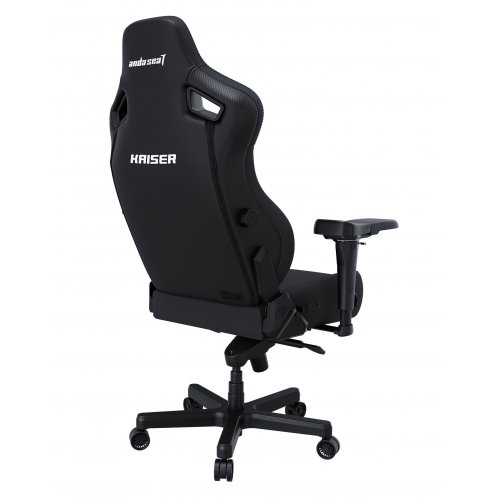 Купити Ігрове крісло Anda Seat Kaiser 4 XL Fabric (AD12YDDC-XLL-20-B-CF) Black - ціна в Києві, Львові, Вінниці, Хмельницькому, Франківську, Україні | інтернет-магазин TELEMART.UA фото