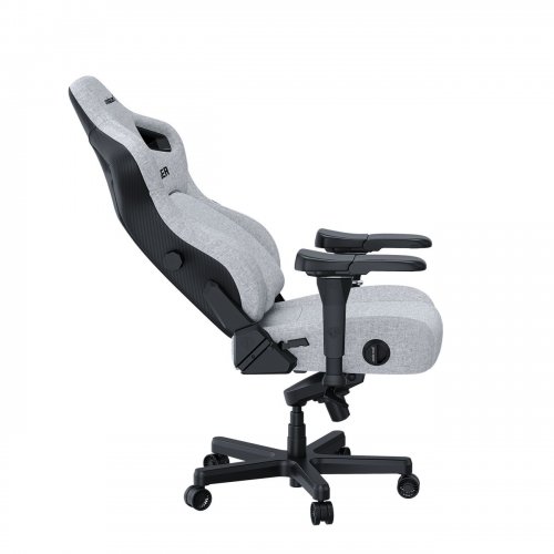 Ігрове крісло Anda Seat Kaiser 4 XL Fabric (AD12YDDC-XLL-20-G-CF) Gray купити в Україні: Київ, Львів, Хмельницький, Тернопіль, Івано-Франківськ | Низька ціна, відгуки, характеристики від TELEMART фото