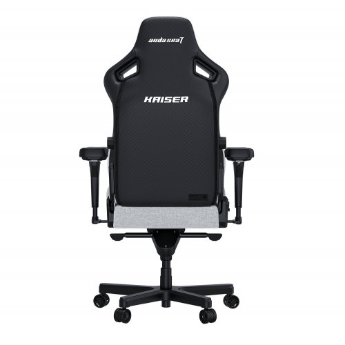 Купити Ігрове крісло Anda Seat Kaiser 4 XL Fabric (AD12YDDC-XLL-20-G-CF) Gray - ціна в Києві, Львові, Вінниці, Хмельницькому, Франківську, Україні | інтернет-магазин TELEMART.UA фото