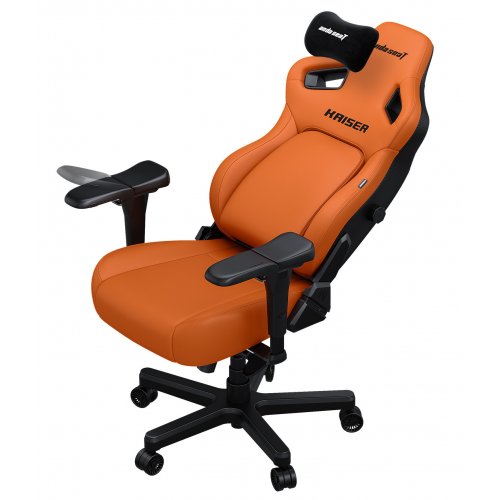 Купить Игровое кресло Anda Seat Kaiser 4 XL (AD12YDDC-XLL-20-O-PV/C) Orange - цена в Харькове, Киеве, Днепре, Одессе
в интернет-магазине Telemart фото