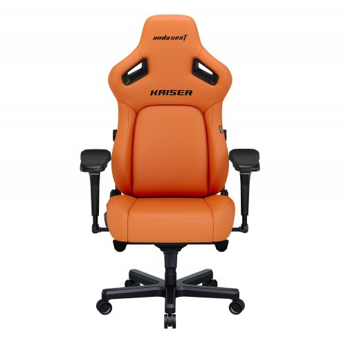 Купить Игровое кресло Anda Seat Kaiser 4 XL (AD12YDDC-XLL-20-O-PV/C) Orange - цена в Харькове, Киеве, Днепре, Одессе
в интернет-магазине Telemart фото